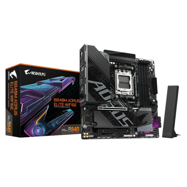 Материнская плата Gigabyte B840M AORUS ELITE WIFI6E rev купить! 