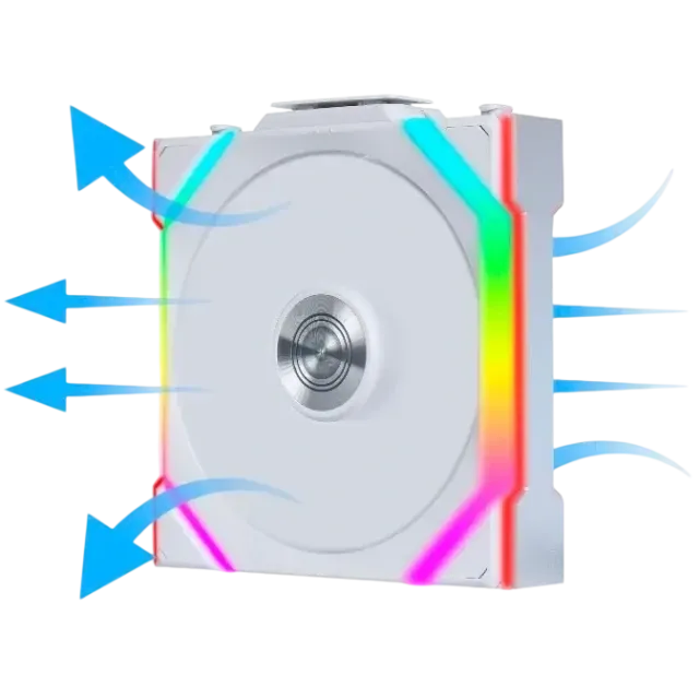 Комплект вентиляторов для корпуса Lian Li UNI FAN SL WIRELESS 120 ARGB White 12SL1W3W (G99.12SL1W3W.R0) купить! 
