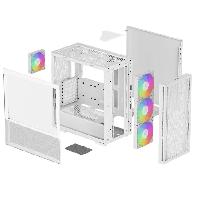 Компьютерный корпус Deepcool CH560 ARGB White (R-CH560-WHAPE4-G-1) купить! 