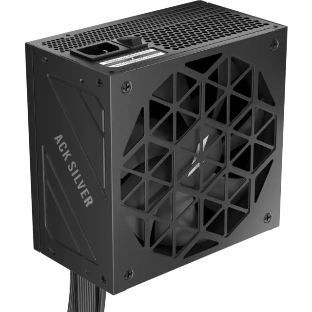 Блок питания 1STPLAYER 750W ACK SILVER Black (HA-750BA7-BK) 16 Pin (PCIe 5.0 Connector Cable Details) купить! 
