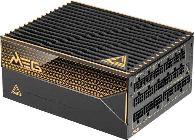 Блок питания MSI 1600W MEG Ai1600T 16 Pin (PCIe 5.0 Connector Cable Details) купить! 