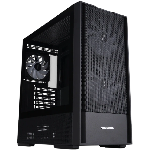 Компьютерный корпус 1STPLAYER AU7 ARGB Black (AU7-BK-2FA7-14-2FA7R-1FA7) купить! 