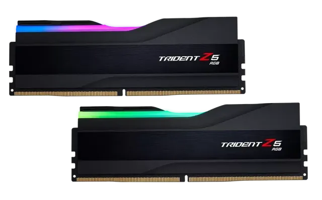 Оперативная память DDR5 32 Gb 6400 MHz G.Skill TRIDENT Z5 RGB Black (F5-6400J3039G16GX2-TZ5RK) купить! 