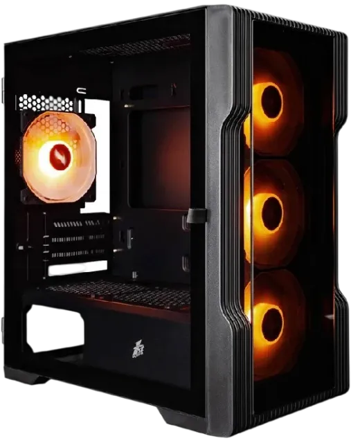 Компьютерный корпус 1STPLAYER TRILOBITE T3-G ARGB Black (T3-G-BK-4F7) купить! 