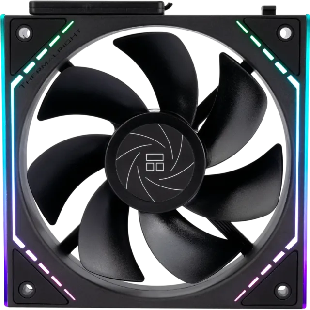Вентилятор для корпуса Thermalright TL-M12QR Reverse ARGB Black (TRTLM12QR) купить! 