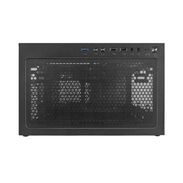Компьютерный корпус 1STPLAYER FIREBASE X4-M TG LED (X4-M-BK-2F1P-1F1) Black купить! 