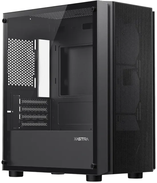 Компьютерный корпус XASTRA A402M 4ARGB Black (A402M-4FC12A-BK) купить! 