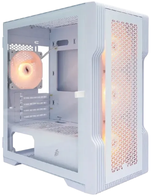 Компьютерный корпус 1STPLAYER TRILOBITE T3 ARGB White (T3-WH-4F7-W) купить! 