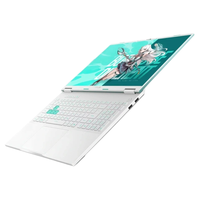 Ноутбук Asus TUF Gaming FA608FP9955 (AMD Ryzen 9 9955HX/16" 2560x1600/16Gb/1024Gb SSD/NVIDIA GeForce RTX 5070 8Gb/Win 11 Home) Бирюзовый - фото
