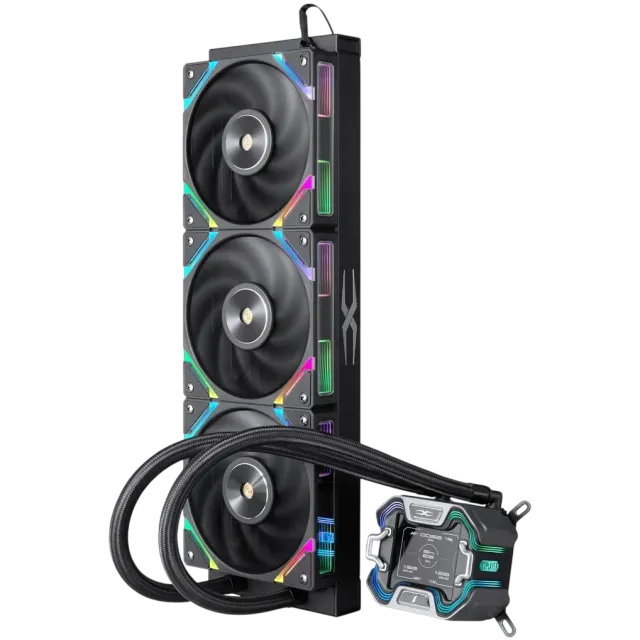 Система жидкостного охлаждения для процессора 1STPLAYER X-360 ARGB Black (X-360-BK) купить! 