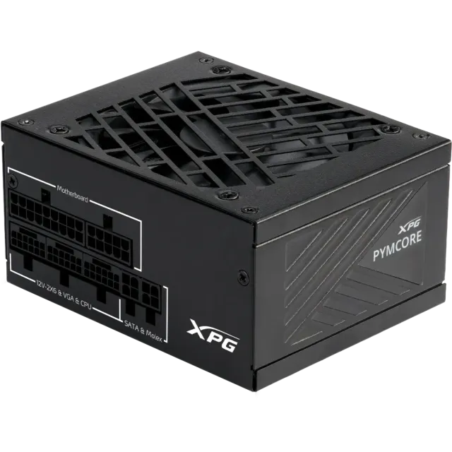 Блок питания ADATA XPG 750W PYMCORE750G-BKCEU 16 Pin (PCIe 5.0 Connector Cable Details) купить! 