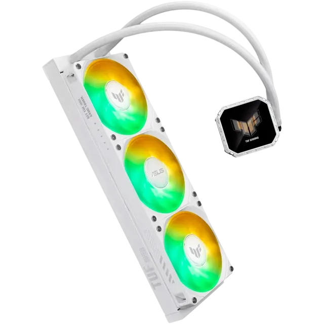 Система жидкостного охлаждения для процессора ASUS TUF GAMING LC III 360 ARGB LCD White (90RC01A2-B0EAY0) купить! 