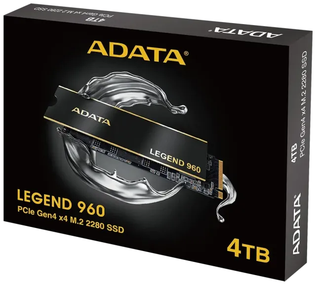 Твердотельный накопитель ADATA 4000 Gb LEGEND 960 ALEG-960-4TCS купить! 