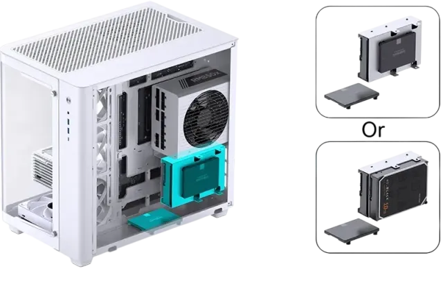 Компьютерный корпус Jonsbo TK-3 TG White купить! 