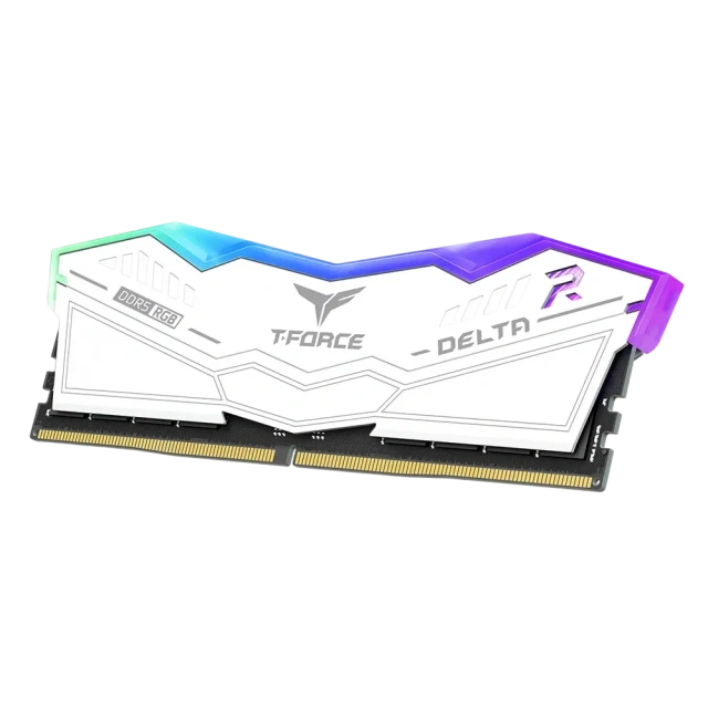 Оперативная память 64 Gb 6000 MHz Team Group T-FORCE DELTA RGB White (FF4D564G6000HC38ADC01) модулей 2 купить! 