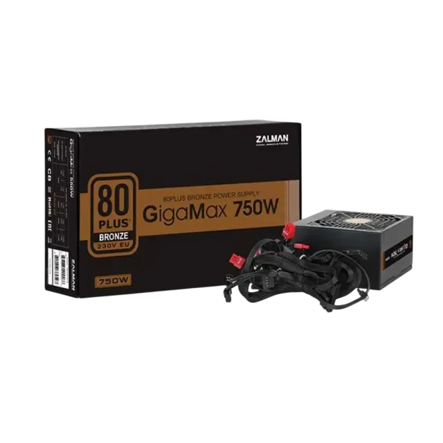 Блок питания Zalman ZM750-GVII, 750W, ATX12V v2.31, EPS, APFC, 12cm Fan, 80+ Bronze, Retail купить! 