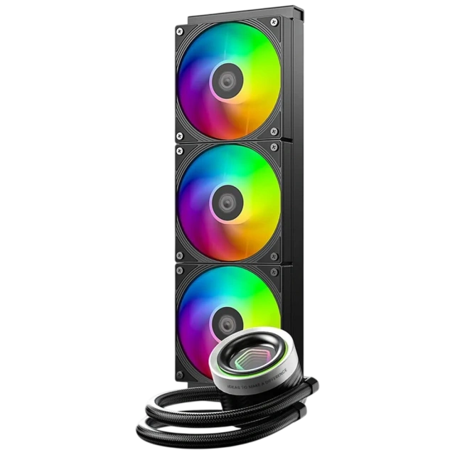 Система жидкостного охлаждения для процессора ID-Cooling FX360 INFINITY ARGB Black купить! 