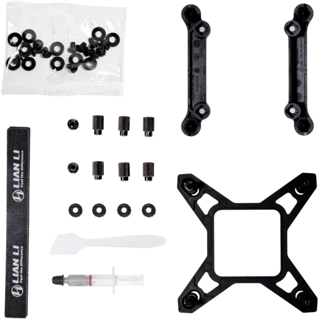 Система водяного охлаждения Lian Li GA II LCD 360 Black ARGB (GA2ALCD36B) (G89.GA2ALCD36B.R0) PWM купить! 
