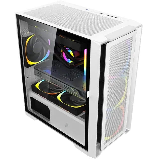 Компьютерный корпус 1STPLAYER TRILOBITE T4 MESH ARGB White (T4-WH-4FS7-W) купить! 