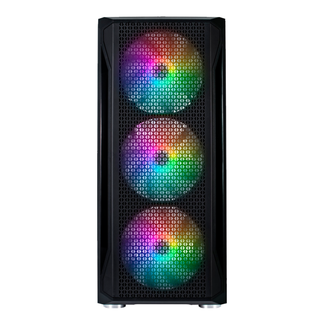 Компьютерный корпус 1STPLAYER FIREBASE X5 (X5-3G6P-1G6) черный купить! 