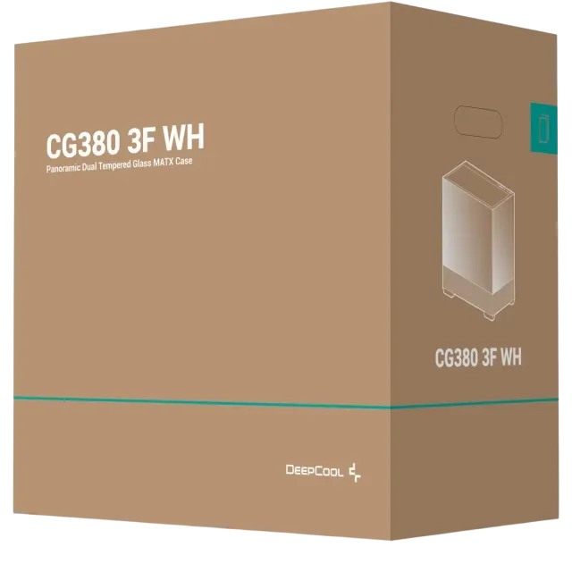 Компьютерный корпус Deepcool CG380 3F WH ARGB White купить! 