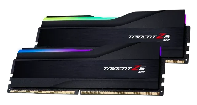 Оперативная память DDR5 32 Gb 6400 MHz G.Skill TRIDENT Z5 RGB Black (F5-6400J3039G16GX2-TZ5RK) купить! 