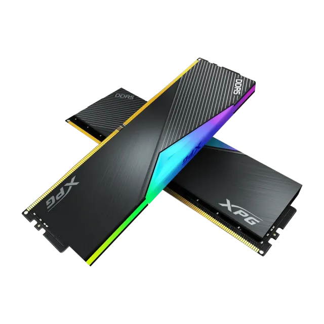 Оперативная память DDR5 32 ГБ 6400 МГц ADATA XPG LANCER RGB Black (AX5U6400C3216G-DCLARBK) модулей 2 шт. купить! 