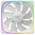 Вентилятор для корпуса Geometric Future Squama 2503RW 5V ARGB Reverse White (1F2503R112011) (GF_SQM-2503RW-S) купить! 