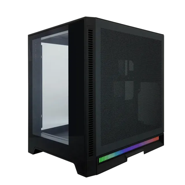 Компьютерный корпус 1STPLAYER STEAM PUNK SP6 TG (SP6-G-BK) Black купить! 