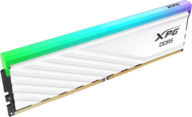 Оперативная память DDR5 32 Gb 6400 MHz ADATA XPG LANCER Blade RGB white (AX5U6400C3216G-DTLABRWH) купить! 
