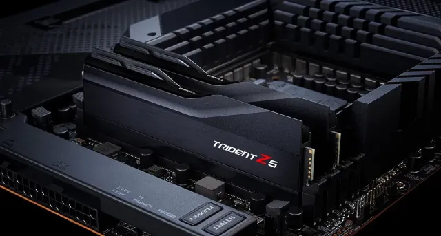 Оперативная память DDR5 32 ГБ 6000 МГц G.Skill TRIDENT Z5 (F5-6000J3040F16GX2-TZ5K) модулей 2 шт. купить! 