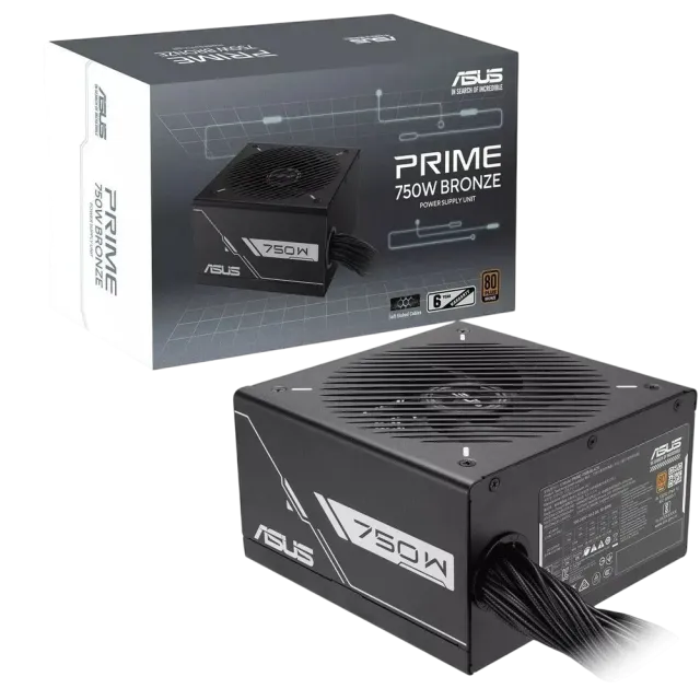 Блок питания ASUS 750W PRIME-750B-BLACK (90YE00Y0-B0NA00) 16 Pin (PCIe 5.0 Connector Cable Details) купить! 