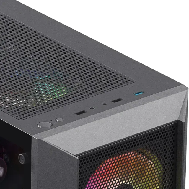 Офисный компьютер 990512 (Core i3-13100 3,4 ГГц/Intel B760/32 ГБ DDR5 6  ГГц/1024 ГБ SSD/Wi-Fi/650W/XASTRA A406 4ARGB Black) - купить! 