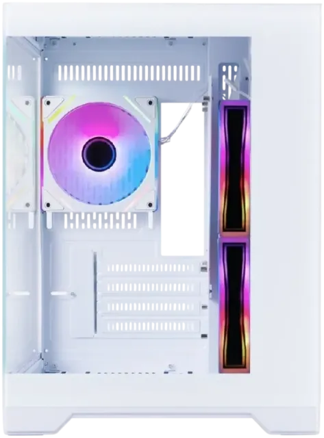 Компьютерный корпус 1STPLAYER MEGAVIEW MV5-TP ARGB White (MV5-TP-WH-2FC7R-W-1FC7-W) купить! 