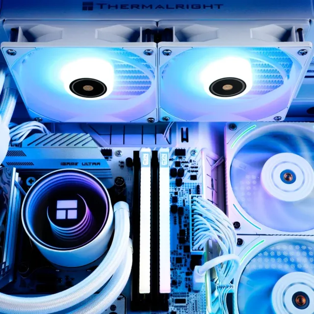 Система водяного охлаждения Thermalright Frozen Notte 240 V2 White ARGB (TRFN240WAV2) купить! 