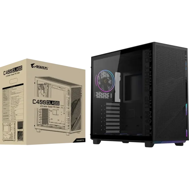 Компьютерный корпус Gigabyte AORUS C400G (GB-AC400G) купить! 