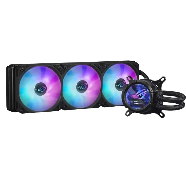 Система водяного охлаждения ASUS ROG STRIX LC III 360 ARGB LCD (90RC00W1-M0UAY0) купить! 