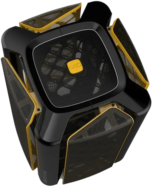 Компьютерный корпус Geometric Future Model 2 The Ark Black (1AM2AKBK00101) (GF_M2-THE-ARK-BK-MESH) купить! 