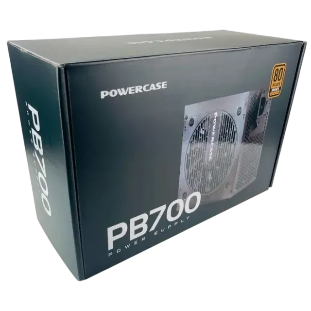 Блок питания Powercase 700W PB700 Black (PS-700B-DC) купить! 