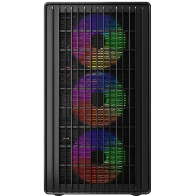 Компьютерный корпус Powercase Mistral Micro C4B ARGB Black (CMMCB-A4) купить! 