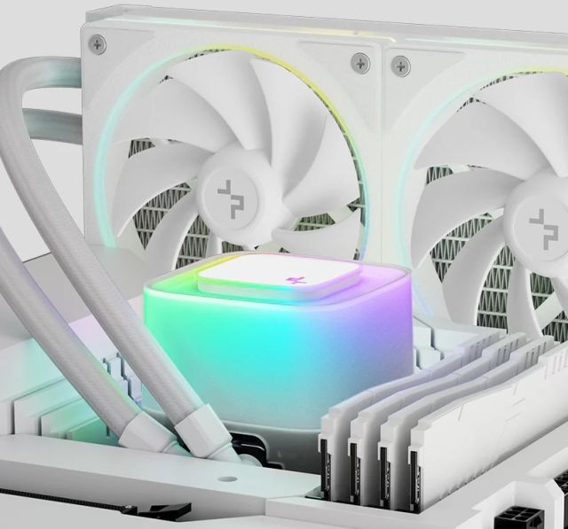 Система жидкостного охлаждения для процессора Deepcool LE240 PRO WH ARGB White купить! 