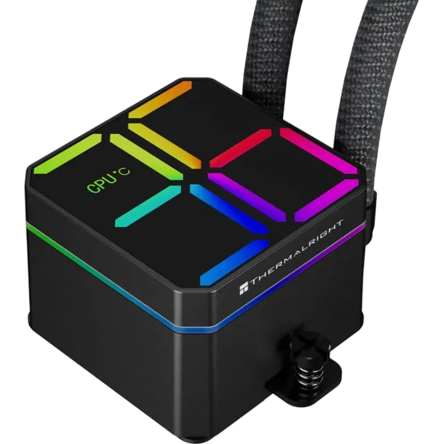 Система жидкостного охлаждения для процессора Thermalright Magic Qube 360 ARGB Black (TRMQ360AB) купить! 
