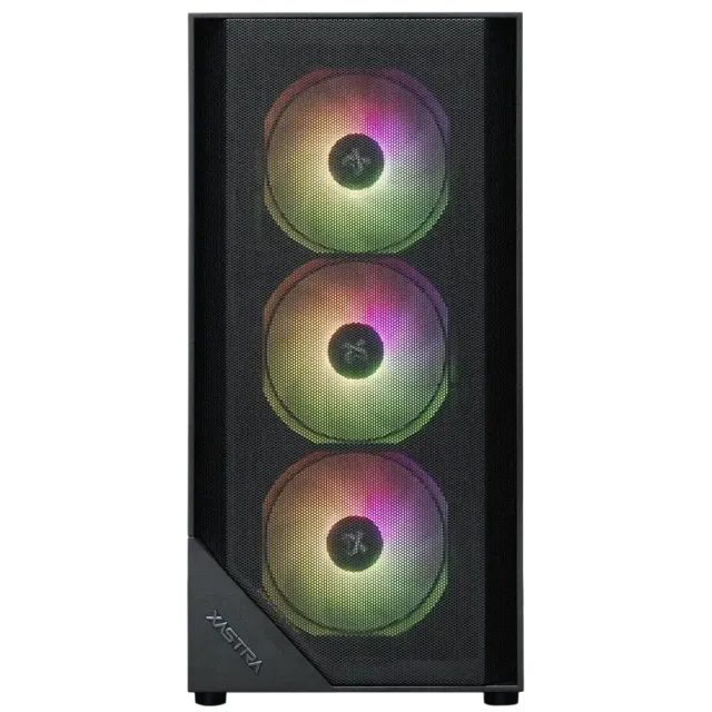Компьютерный корпус XASTRA A401M 4ARGB-V2 TG Black (A401M-V2-4FC12A) купить! 