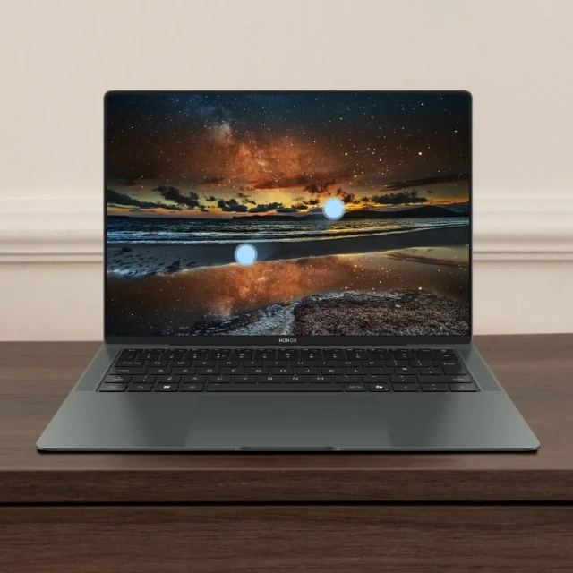 Ноутбук HONOR MagicBook Art 14 2025 (Core Ultra 7 255H/14.6"/3K/OLED/32Gb/4Tb SSD/Win 11 H) 5301APSX Green - фото