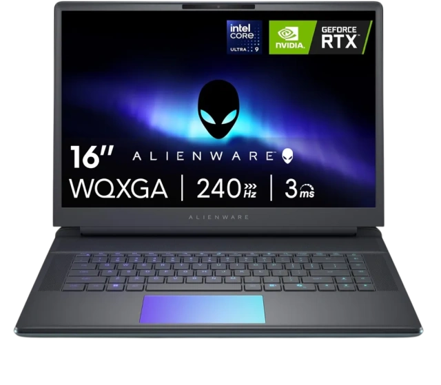 Ноутбук Alienware 16 Area-51 (Core Ultra 9 290HX/16" 2560x1600 240Hz/32Gb/1Tb SSD/NVIDIA GeForce RTX 5080 16Gb/Win 11 Home) - фото