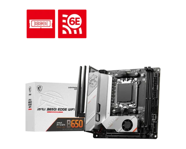 Материнская плата MSI MPG B650I EDGE WIFI купить! 
