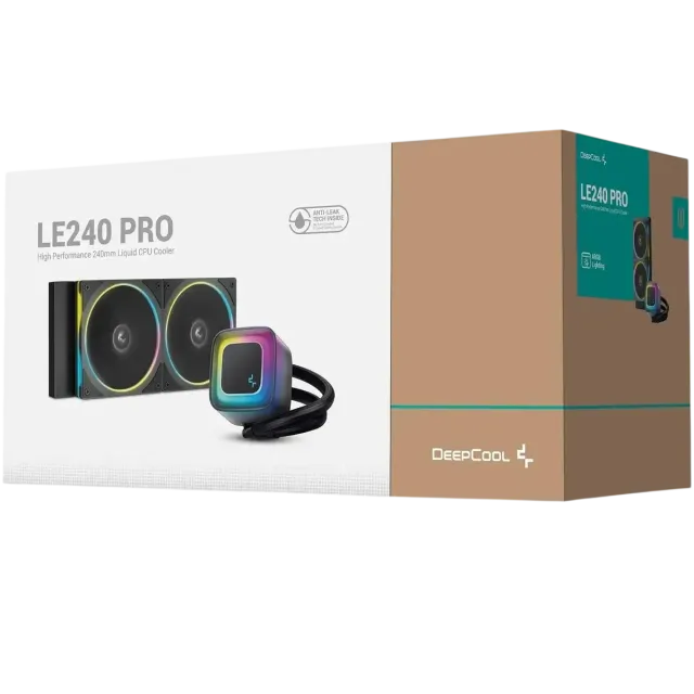 Система жидкостного охлаждения для процессора Deepcool LE240 PRO ARGB Black купить! 