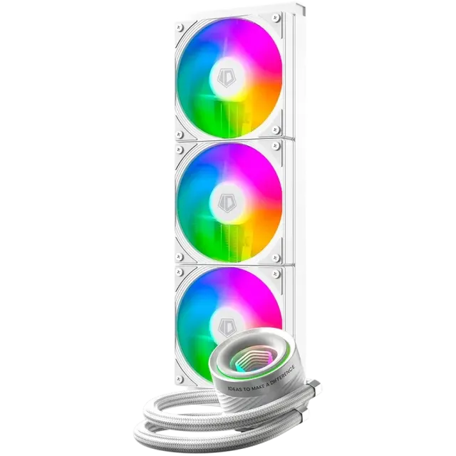 Система водяного охлаждения ID-Cooling FX360 INF ARGB White купить! 
