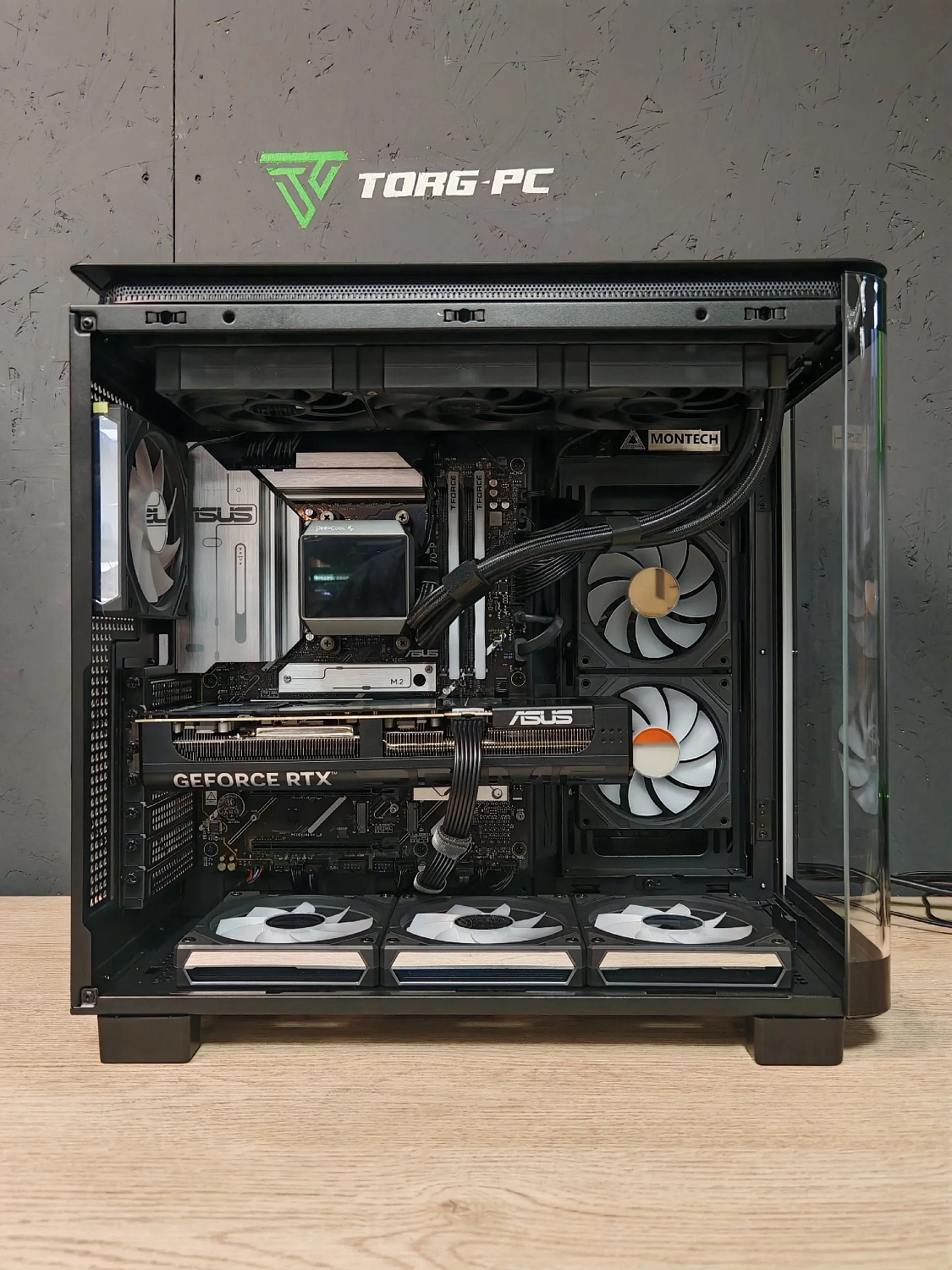 Игровой компьютер 992926 (Ryzen 7 9700X 3.8 ГГц/AMD X870/32 ГБ DDR5 6.0 ГГц/1024 ГБ SSD/RTX 5060 Ti 16 ГБ/Wi-Fi/850W/Cougar FV270 RGB Черный)