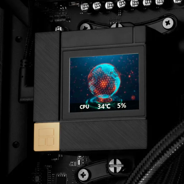 Система водяного охлаждения Thermalright Core Matrix 360 Vision ARGB Black (TRCM360VAB) купить! 